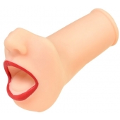 Мастурбатор-ротик с алыми губами - ToyFa - в Калининграде купить с доставкой