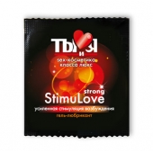 Разогревающий гель-лубрикант Stimulove Strong в одноразовой упаковке - 4 гр. - Биоритм - купить с доставкой в Калининграде