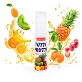 Гель-смазка Tutti-frutti со вкусом тропических фруктов - 30 гр. - Биоритм - купить с доставкой в Калининграде