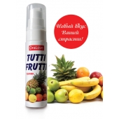 Гель-смазка Tutti-frutti со вкусом тропических фруктов - 30 гр. - Биоритм - купить с доставкой в Калининграде