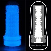 Светящийся в темноте мастурбатор Lumino Play Masturbator Ribbed - Lovetoy - в Калининграде купить с доставкой