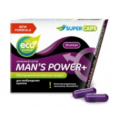 Возбуждающее средство для мужчин Mans Power plus - 10 капсул (0,35 гр.) +1 в подарок - SuperCaps - купить с доставкой в Калининграде