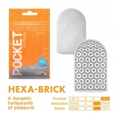 Карманный мастурбатор HEXA-BRICK - Tenga - в Калининграде купить с доставкой