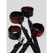 Изысканный набор фиксаций на кровати Reversible Under Mattress Restraint Set - Fifty Shades of Grey - купить с доставкой в Калининграде