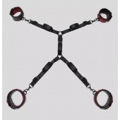 Изысканный набор фиксаций на кровати Reversible Under Mattress Restraint Set - Fifty Shades of Grey - купить с доставкой в Калининграде