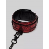 Красно-черные оковы Reversible Faux Leather Ankle Cuffs - Fifty Shades of Grey - купить с доставкой в Калининграде