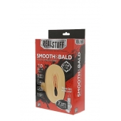 Мастурбатор-вагина с вибрацией и выносным пультом управления REALSTUFF SMOOTH   BALD - Dream Toys - в Калининграде купить с доставкой