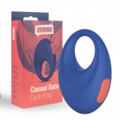 Синее эрекционное кольцо RRRING Casual Date Cock Ring - FeelzToys - в Калининграде купить с доставкой