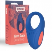 Синее эрекционное кольцо RRRING First Date Cock Ring - FeelzToys - в Калининграде купить с доставкой