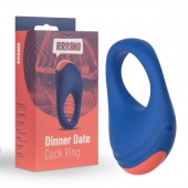 Синее эрекционное кольцо RRRING Dinner Date Cock Ring - FeelzToys - в Калининграде купить с доставкой