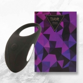 Черное эрекционное виброкольцо Thor Cockring - FeelzToys - в Калининграде купить с доставкой