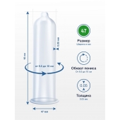 Презервативы MY.SIZE размер 47 - 10 шт. - My.Size - купить с доставкой в Калининграде