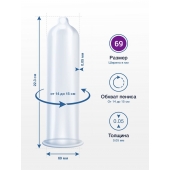 Презервативы MY.SIZE размер 69 - 3 шт. - My.Size - купить с доставкой в Калининграде