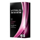 Ультратонкие презервативы VITALIS PREMIUM super thin - 12 шт. - Vitalis - купить с доставкой в Калининграде