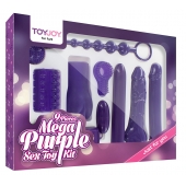 Эротический набор Toy Joy Mega Purple - Toy Joy - купить с доставкой в Калининграде