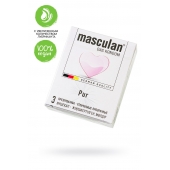 Супертонкие презервативы Masculan Pur - 3 шт. - Masculan - купить с доставкой в Калининграде