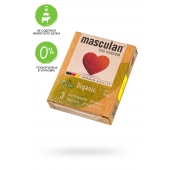 Экологически чистые презервативы Masculan Organic - 3 шт. - Masculan - купить с доставкой в Калининграде