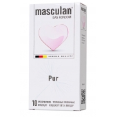 Супертонкие презервативы Masculan Pur - 10 шт. - Masculan - купить с доставкой в Калининграде