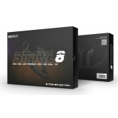 Черный вибромассажер простаты Nexus Simul8 Stroker Edition с кольцами для пениса и мошонки - Nexus Range - в Калининграде купить с доставкой