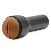 Коричневый мастурбатор-вагина Feel Stroker - Kiiroo - в Калининграде купить с доставкой