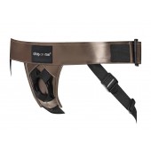 Бронзовый пояс для насадок Curious Harness - Strap-on-me - купить с доставкой в Калининграде