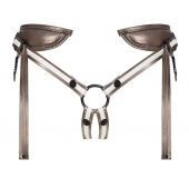 Бронзовый пояс для насадок Desirous Harness - Strap-on-me - купить с доставкой в Калининграде