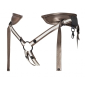 Бронзовый пояс для насадок Desirous Harness - Strap-on-me - купить с доставкой в Калининграде