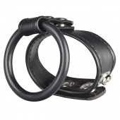 Двойное кольцо выносливости на пенис DUAL STAMINA RING - BlueLine - в Калининграде купить с доставкой