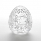 Мастурбатор-яйцо Keith Haring EGG DANCE - Tenga - в Калининграде купить с доставкой