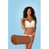 Коричневый мастурбатор-вагина BRIANNA - Dream Toys - в Калининграде купить с доставкой