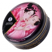 Массажная свеча Rose Petals с ароматом розы - 30 мл. - Shunga - купить с доставкой в Калининграде