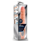 Телесная насадка на пенис 9 Inch Cock Sheath Extender - 22,2 см. - Blush Novelties - в Калининграде купить с доставкой