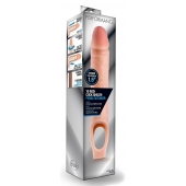 Телесная насадка на пенис 10 Inch Cock Sheath Extender - 25 см. - Blush Novelties - в Калининграде купить с доставкой