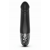 Черный вибратор с электростимуляцией Real Deal Neal - 16,5 см. - MyStim - купить с доставкой в Калининграде