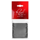 Черный кожаный кондомхолдер Notabu - Notabu - купить с доставкой в Калининграде