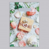 Полиэтиленовый пакет  Подарочек  с вырубной усиленной ручкой - 20 х 30 см. - Сима-Ленд - купить с доставкой в Калининграде