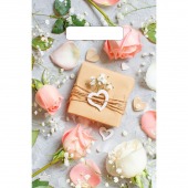 Полиэтиленовый пакет  Подарочек  с вырубной усиленной ручкой - 20 х 30 см. - Сима-Ленд - купить с доставкой в Калининграде