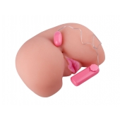 Вагина из кибер-кожи с выносным пультом управления вибрацией - LOVETOY (А-Полимер) - в Калининграде купить с доставкой