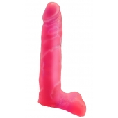 Розовая насадка-фаллос для трусиков Harness - 16,5 см. - LOVETOY (А-Полимер) - купить с доставкой в Калининграде