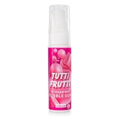 Интимный гель на водной основе Tutti-Frutti Bubble Gum - 30 гр. - Биоритм - купить с доставкой в Калининграде