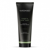 Массажный легкий крем WICKED Sage plus Sea Salt - 120 мл. - Wicked - купить с доставкой в Калининграде