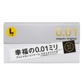 Презервативы Sagami Original 0.02 L-size увеличенного размера - 5 шт. - Sagami - купить с доставкой в Калининграде