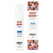 Возбуждающий гель Raspberry Mint с ароматом малины и мяты - 15 мл. - Exsens - купить с доставкой в Калининграде