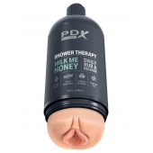 Телесный мастурбатор-вагина Shower Therapy Milk Me Honey - Pipedream - в Калининграде купить с доставкой