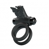 Черное эрекционное виброкольцо Passionate Ring IX - Baile - в Калининграде купить с доставкой