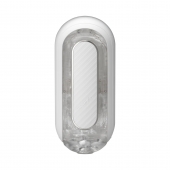 Белый мастурбатор Tenga Flip Zero Gravity с вибрацией - Tenga - в Калининграде купить с доставкой