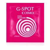 Стимулирующий интимный крем для женщин Cosmo G-spot - 2 гр. - Биоритм - купить с доставкой в Калининграде