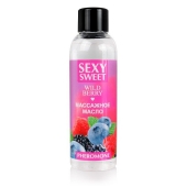 Массажное масло Sexy Sweet Wild Berry с ароматом лесных ягод и феромонами - 75 мл. - Биоритм - купить с доставкой в Калининграде