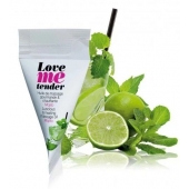 Съедобное согревающее массажное масло Love Me Tender Mojito с ароматом мохито - 10 мл. - Love to Love - купить с доставкой в Калининграде