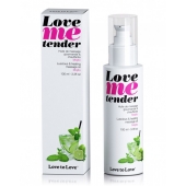 Съедобное согревающее массажное масло Love Me Tender Mojito с ароматом мохито - 100 мл. - Love to Love - купить с доставкой в Калининграде